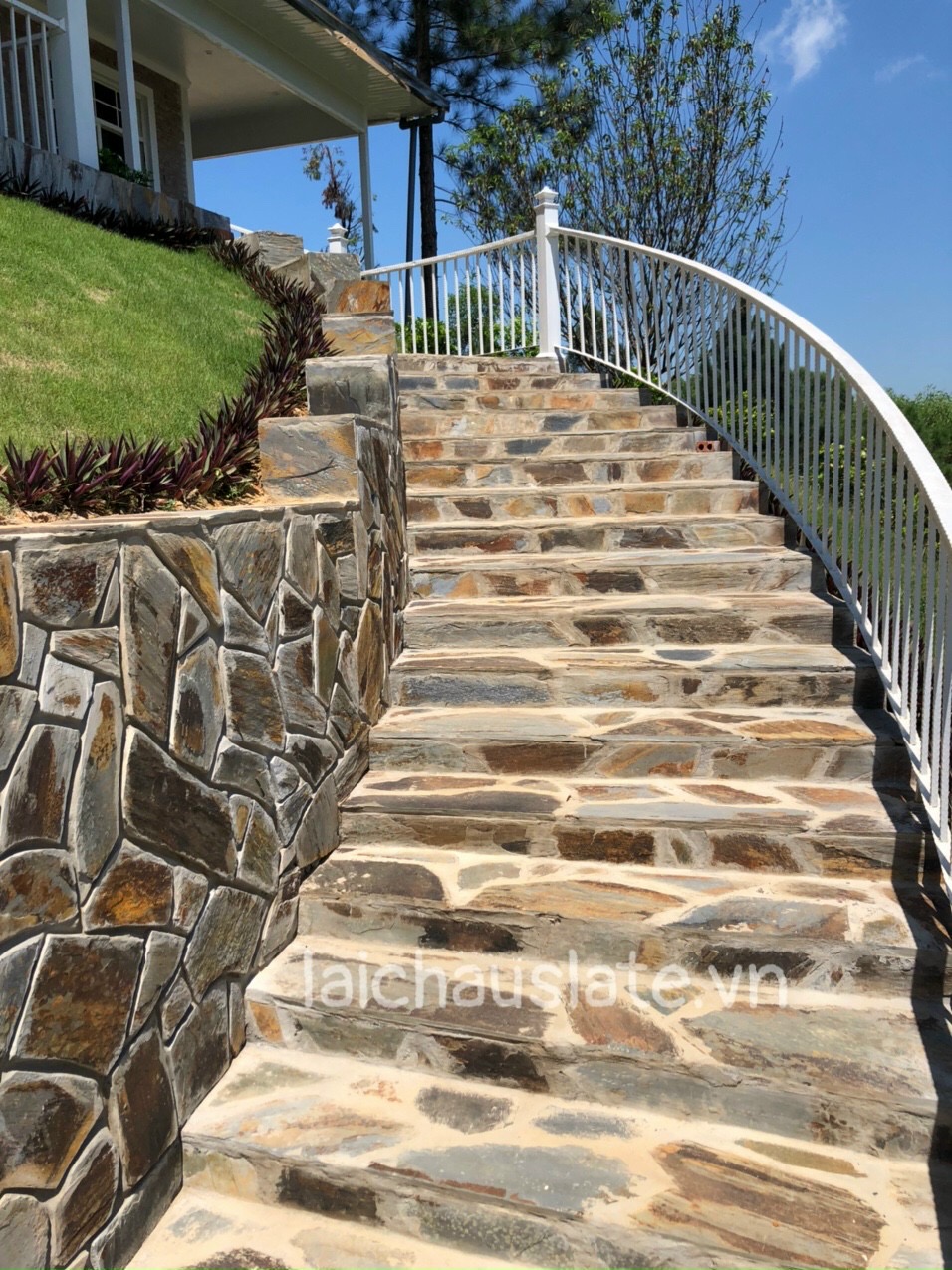 ĐẲNG CẤP ĐÁ SLATE ĐA SẮC LAI CHÂU (ĐÁ PHIẾN ỐP LÁT CAO CẤP) PHẦN II