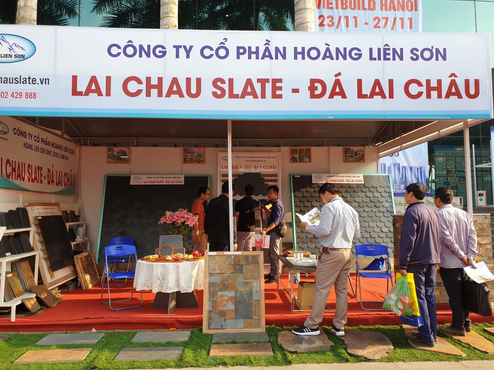 Đá Lai Châu Hoàng Liên Sơn tham dự Vietbuild lần 3 năm 2018