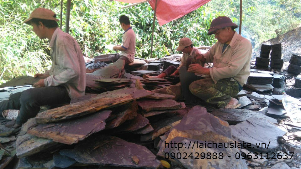 Tổng mỏ đá Lai Châu - cung cấp Đá phiến slate chất lượng nhất